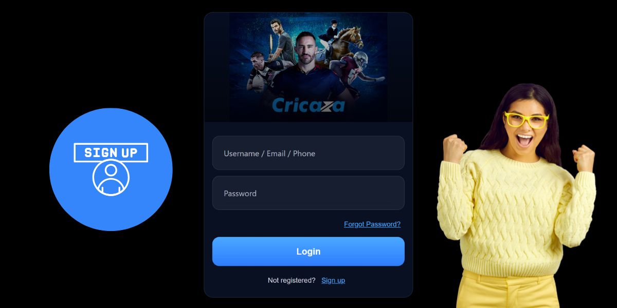 CRICAZA Sign Up