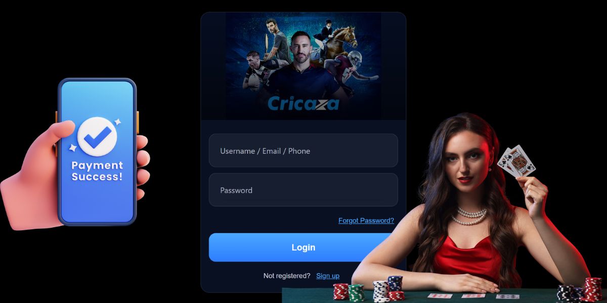CRICAZA deposit withdrawal